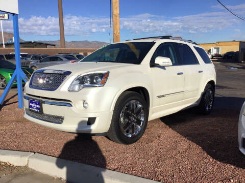 2012 GMC Acadia for sale at SPEND-LESS AUTO in Kingman AZ