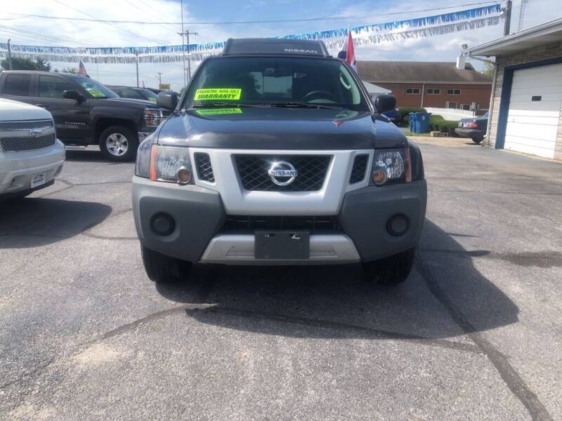 2012 Nissan Xterra for sale at Tonys Auto Sales Inc in Wheatfield IN