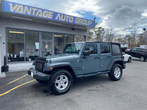 2014 Jeep Wrangler Unlimited for sale at Vantage Auto Group in Brick NJ
