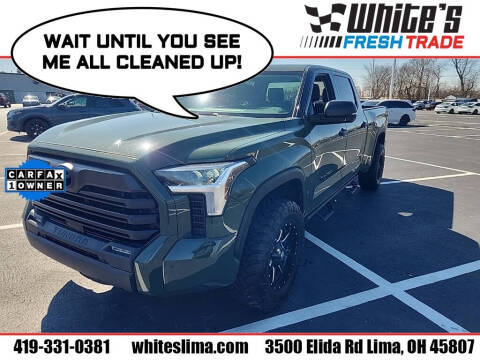 2022 Toyota Tundra for sale at White's Honda Toyota of Lima in Lima OH