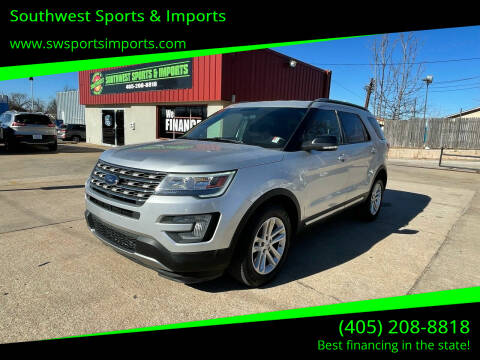 2017 Ford Explorer for sale at Southwest Sports & Imports in Oklahoma City OK