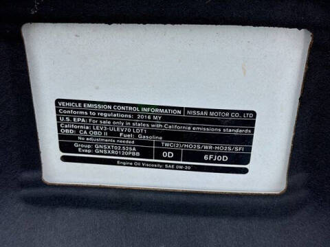 2016 Nissan Rogue SV