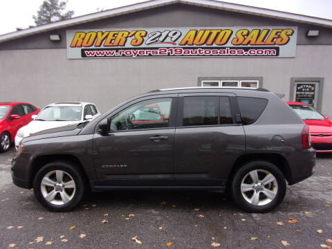 2016 Jeep Compass for sale at ROYERS 219 AUTO SALES in Dubois PA