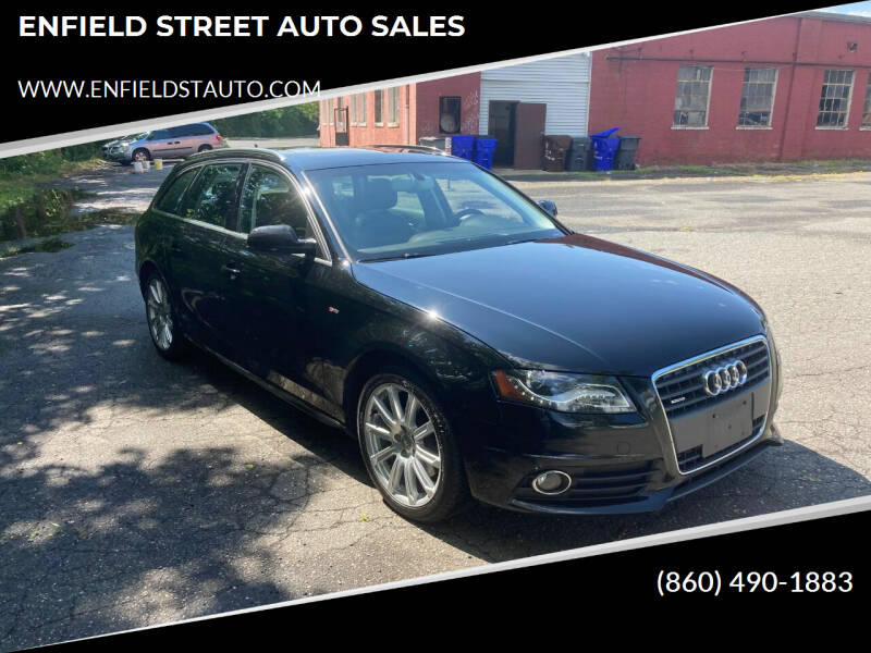 2012 Audi A4 for sale at ENFIELD STREET AUTO SALES in Enfield CT