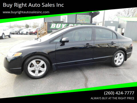 2008 Honda Civic for sale at Buy Right Auto Sales Inc in Fort Wayne IN