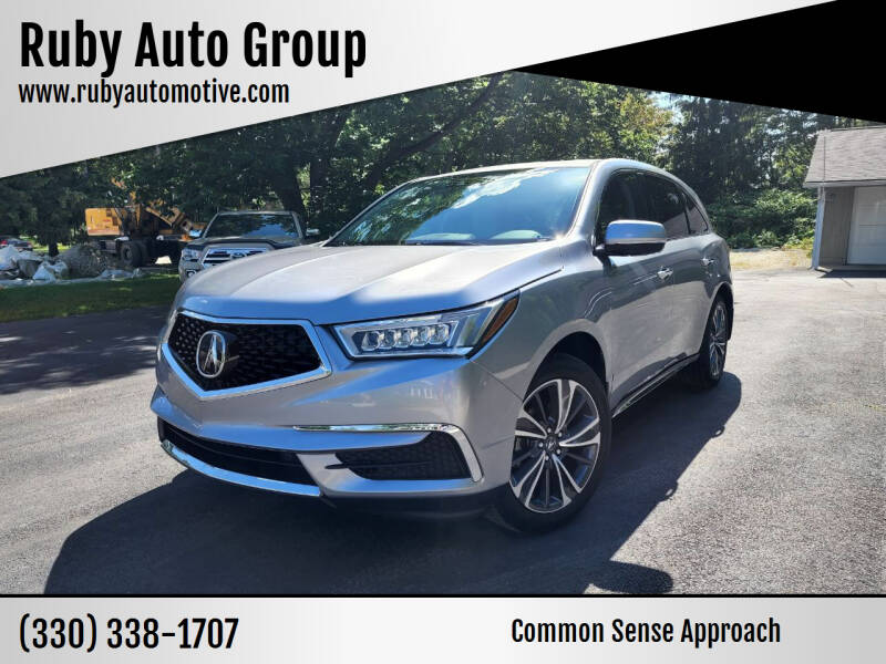 2019 Acura MDX for sale at Ruby Auto Group in Hudson OH