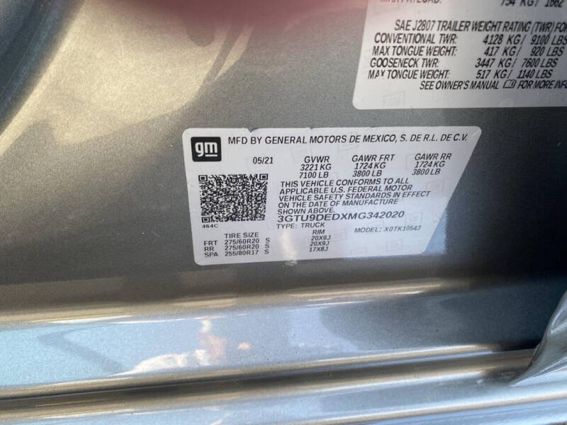 2021 GMC Sierra 1500