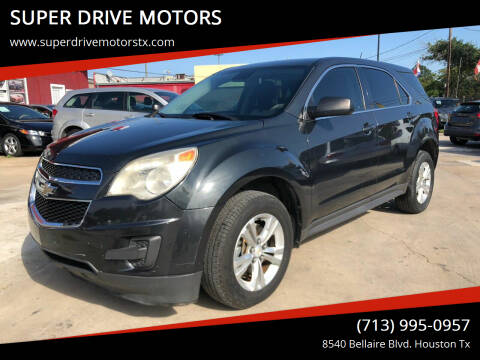 2014 Chevrolet Equinox for sale at SUPER DRIVE MOTORS in Houston TX