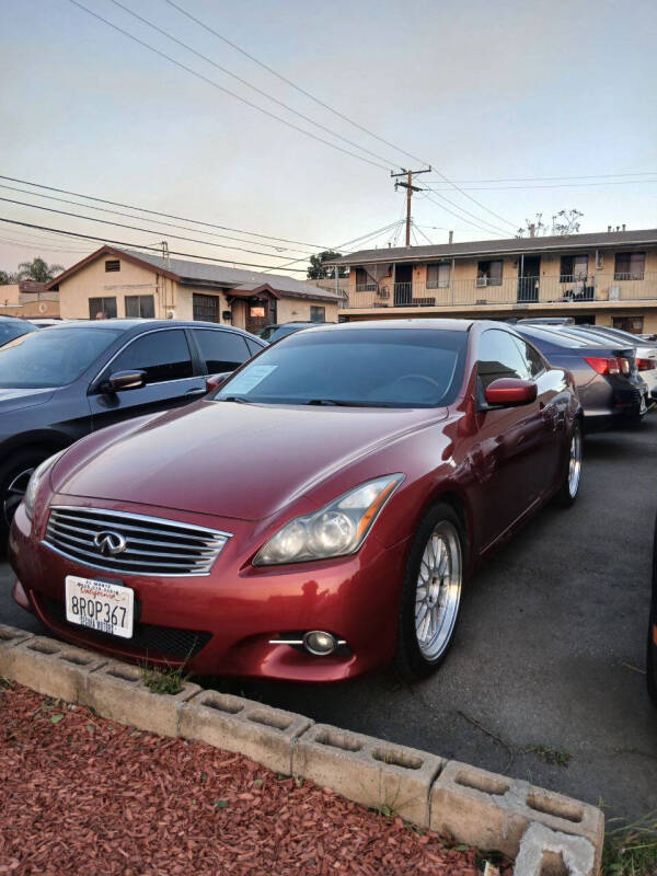 2015 Infiniti Q60 Coupe for sale at Segura Motors in El Monte CA