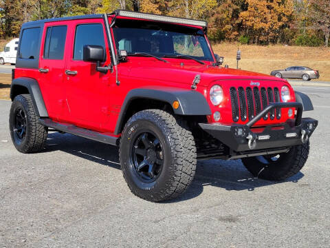 2015 Jeep Wrangler Unlimited for sale at JR's Auto Sales Inc. in Shelby NC