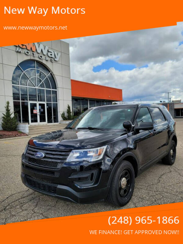 2017 Ford Explorer for sale at New Way Motors in Ferndale MI