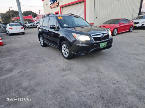 2014 Subaru Forester for sale at Auto Corner Inc in Dallas TX