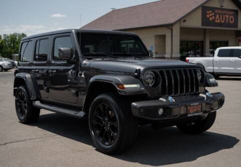 2021 Jeep Wrangler Unlimited for sale at REVOLUTIONARY AUTO in Lindon UT