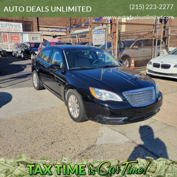 2013 Chrysler 200 for sale at AUTO DEALS UNLIMITED in Philadelphia PA