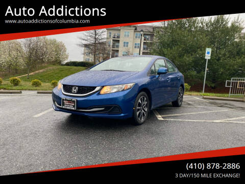 2013 Honda Civic for sale at Auto Addictions in Elkridge MD