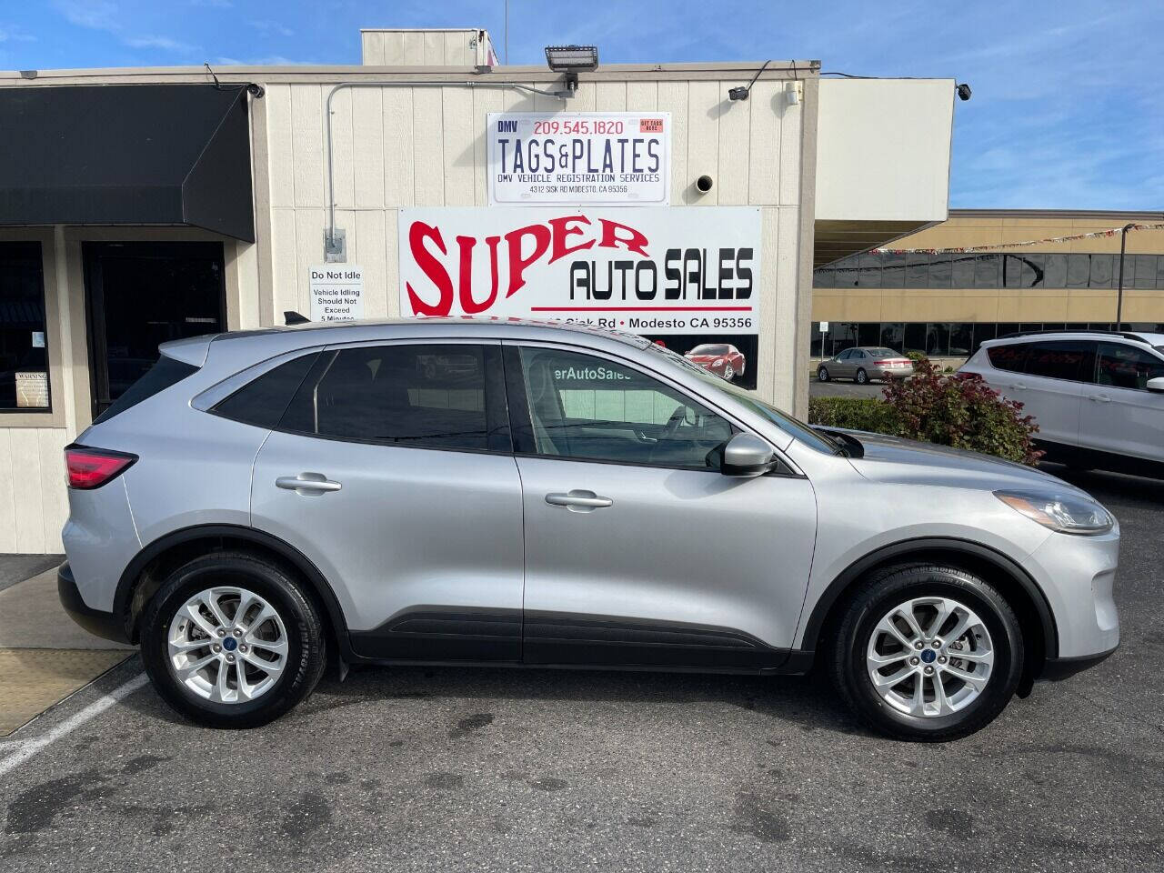 2020 Ford Escape for sale at Super Auto Sales Modesto in Modesto, CA