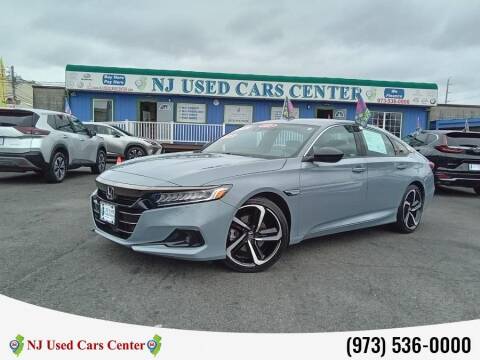2022 Honda Accord for sale at New Jersey Used Cars Center in Irvington NJ