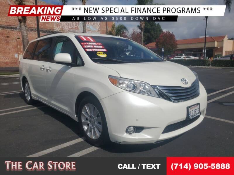 2011 Toyota Sienna for sale at The Car Store in Santa Ana CA