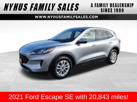 2021 Ford Escape for sale at Nyhus Family Sales in Perham MN