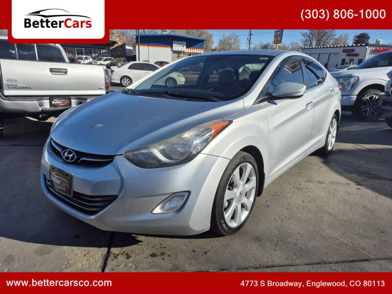 2013 Hyundai Elantra for sale at Better Cars in Englewood CO