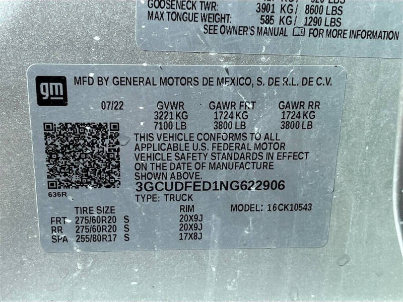 2022 Chevrolet Silverado 1500