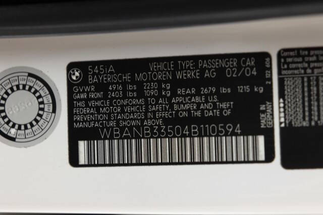 2004 BMW 5 Series 545i