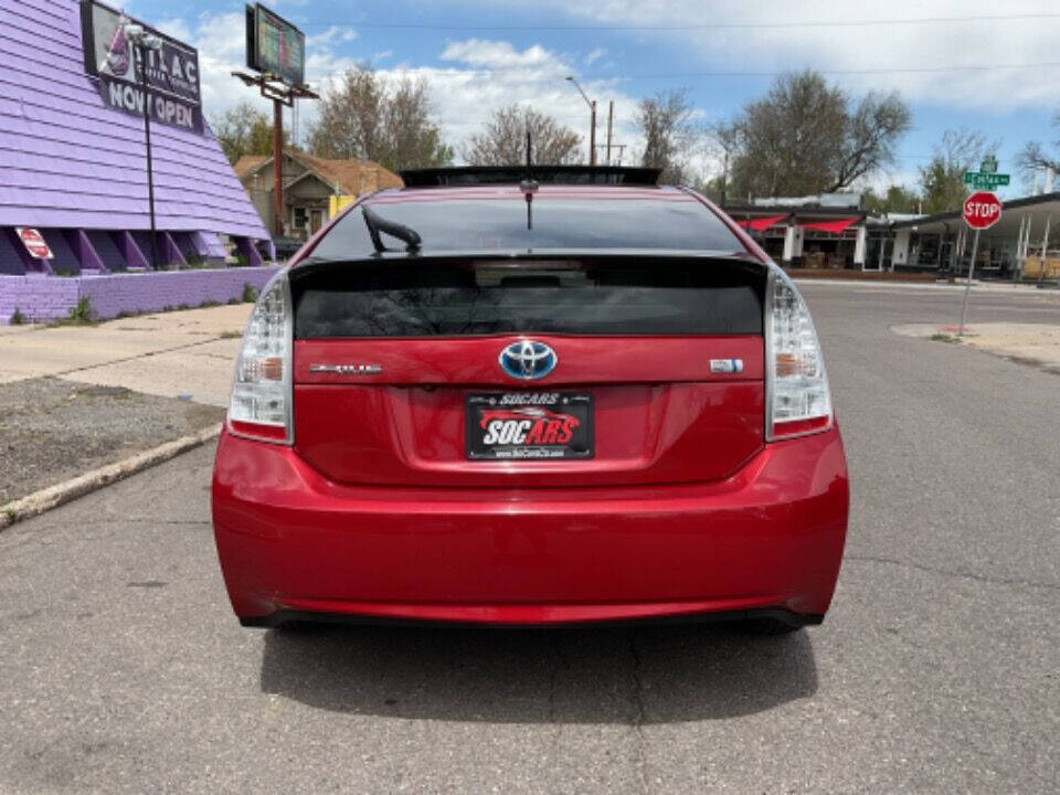 2011 Toyota Prius for sale at Socars llc in Denver, CO