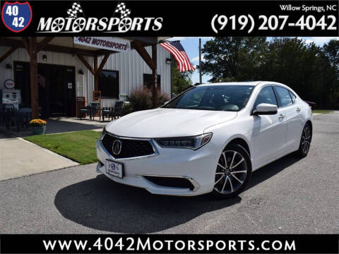 2018 Acura TLX for sale at 4042 Motorsports in Willow Spring NC