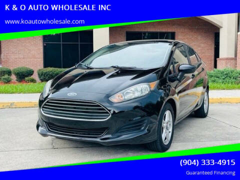 2017 Ford Fiesta for sale at K & O AUTO WHOLESALE INC in Jacksonville FL