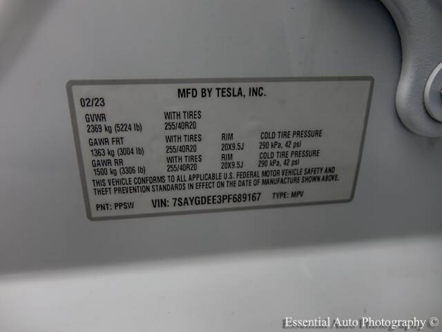 2023 Tesla Model Y Long Range