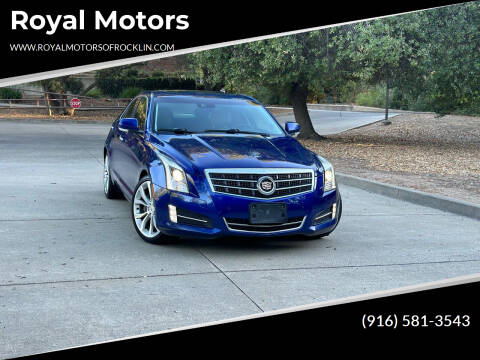 2014 Cadillac ATS for sale at Royal Motors in Rocklin CA