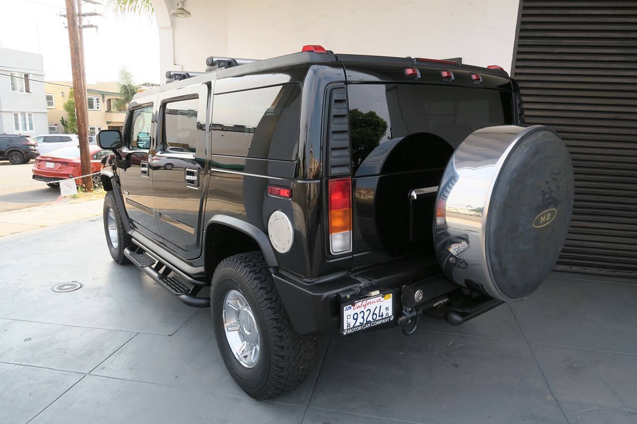 2003 HUMMER H2 for sale at MOTOR CAR COMPANY in San Diego, CA