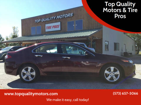 2010 Acura TSX for sale at Top Quality Motors & Tire Pros in Ashland MO