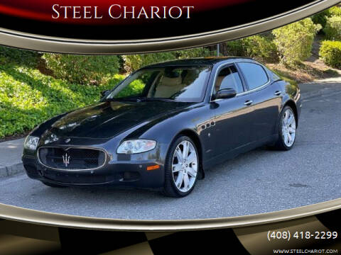 2008 Maserati Quattroporte for sale at Steel Chariot in San Jose CA