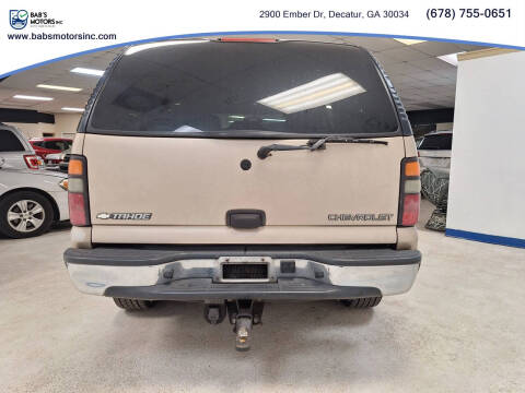 2005 Chevrolet Tahoe