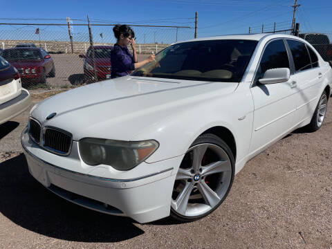 2004 BMW 7 Series for sale at PYRAMID MOTORS - Pueblo Lot in Pueblo CO