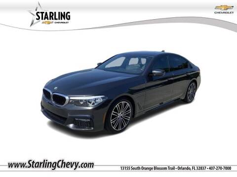 2018 BMW 5 Series for sale at Pedro @ Starling Chevrolet in Orlando FL