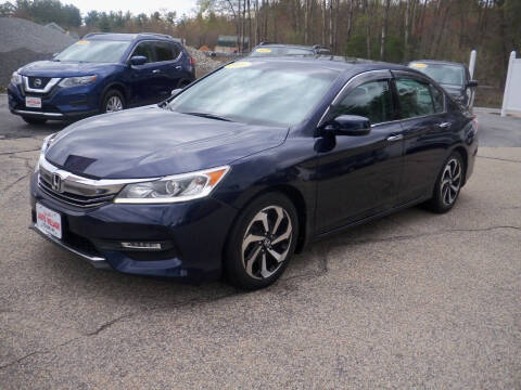 2016 Honda Accord for sale at Charlies Auto Village in Pelham NH