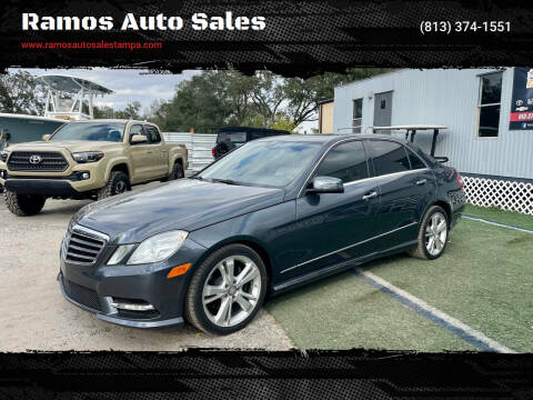 2013 Mercedes-Benz E-Class for sale at Ramos Auto Sales in Tampa FL