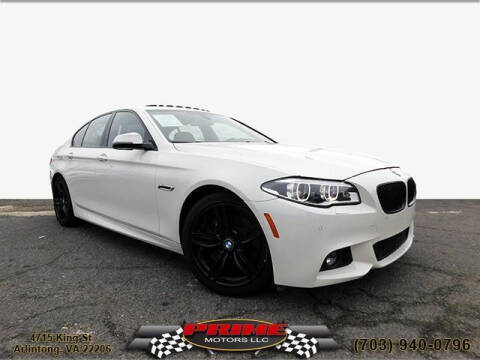 2016 BMW 5 Series for sale at PRIME MOTORS LLC in Arlington VA