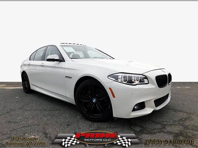 2016 BMW 5 Series for sale at PRIME MOTORS LLC in Arlington VA