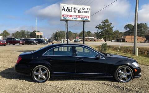 2013 Mercedes-Benz S-Class for sale at A&J Auto Sales & Repairs in Sharpsburg NC