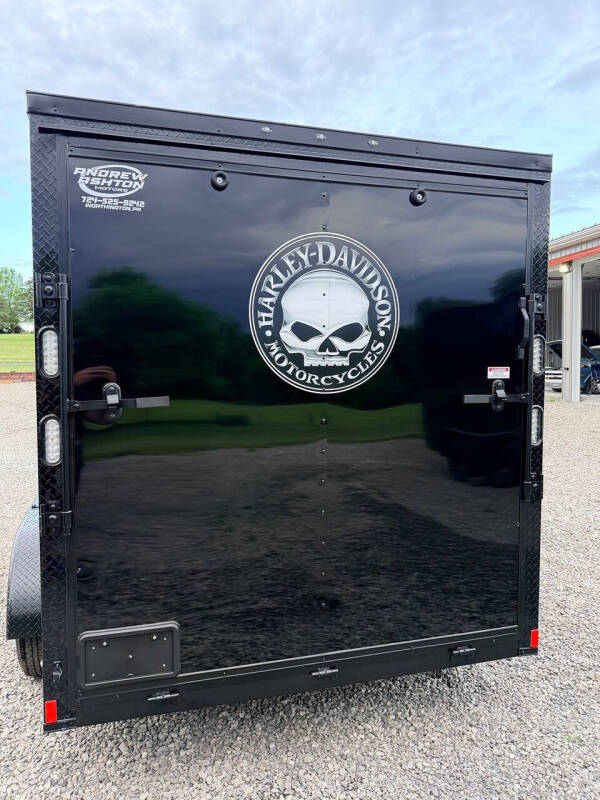 2026 Rock Solid Cargo 7x14 Harley Davidson 84" Heigh