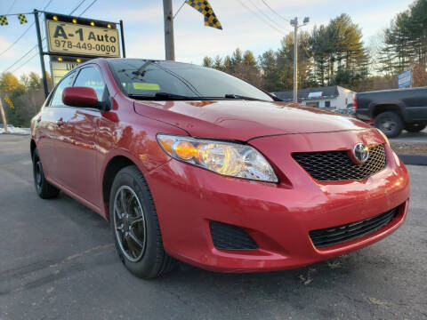 2010 Toyota Corolla for sale at A-1 Auto in Pepperell MA