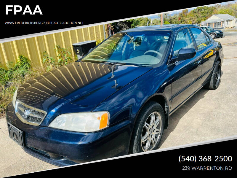 1999 Acura TL for sale at FPAA in Fredericksburg VA