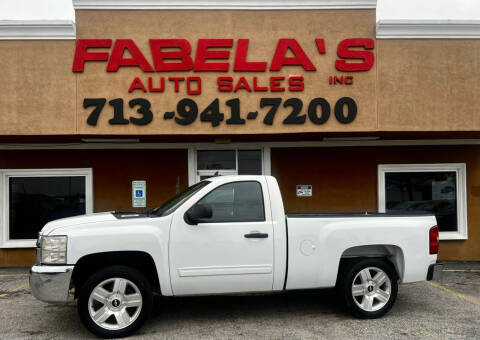 2013 Chevrolet Silverado 1500 for sale at Fabela's Auto Sales Inc. in South Houston TX