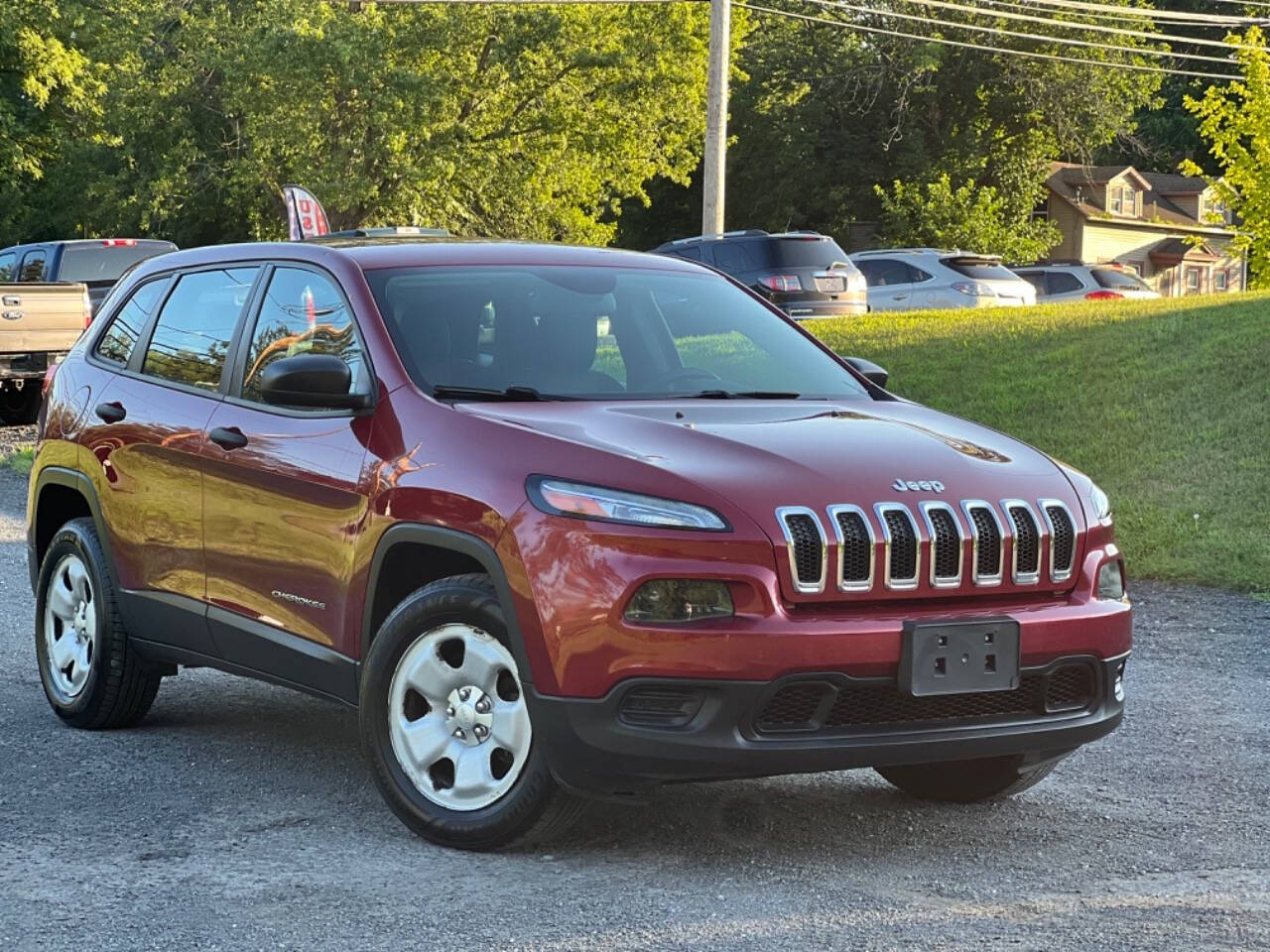 2015 Jeep Cherokee for sale at Town Auto Inc in Clifton Park, NY