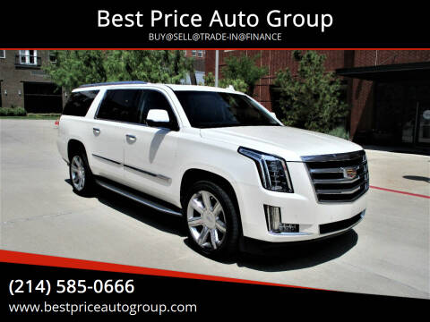 2015 Cadillac Escalade ESV for sale at Best Price Auto Group in Mckinney TX