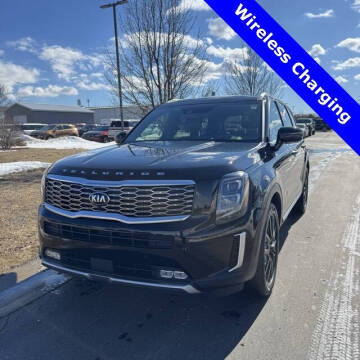 2021 Kia Telluride for sale at MIDLAND CREDIT REPAIR in Midland MI