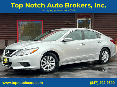 2018 Nissan Altima for sale at Top Notch Auto Brokers, Inc. in McHenry IL